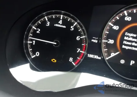 2021 Mazda Mazda3 Preferred z USA, uszkodzony, nr VIN 3MZBPBCL1MM254161